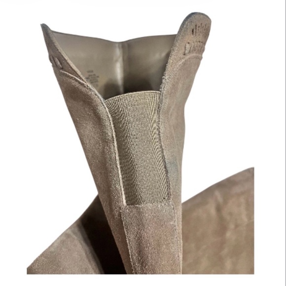 Vince Camuto Madolee Over-the-knee Boots Taupe Suede 3.5” Heels size 7.5 - Picture 6 of 12